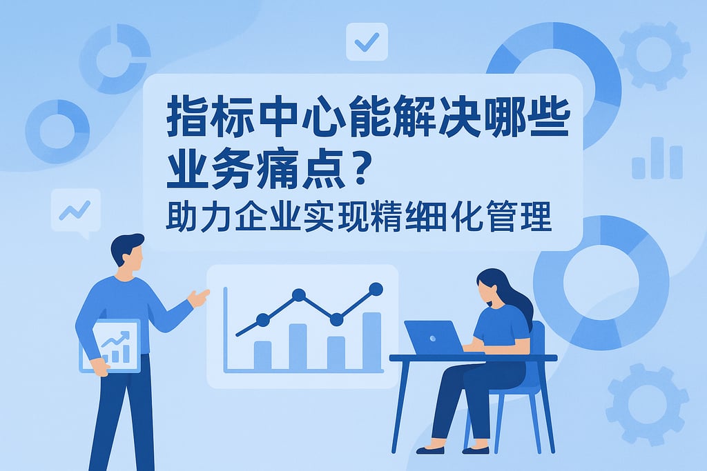 指标中心能解决哪些业务痛点？助力企业实现精细化管理