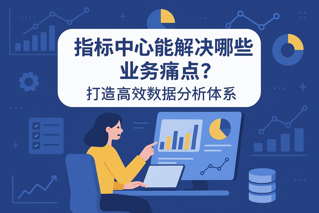 指标中心能解决哪些业务痛点？打造高效数据分析体系