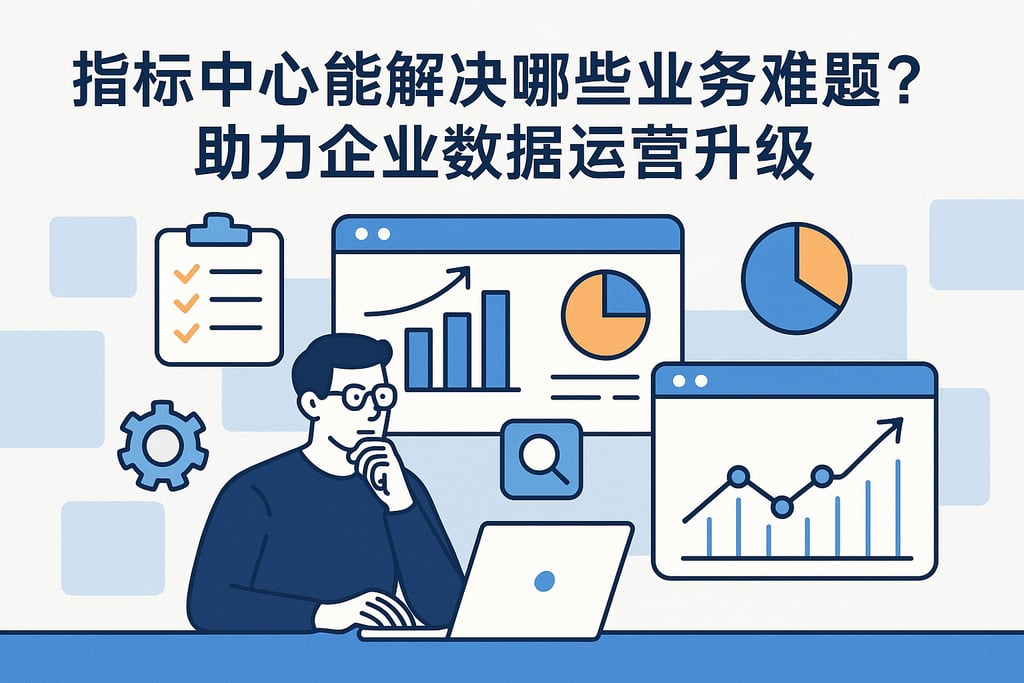 指标中心能解决哪些业务难题？助力企业数据运营升级