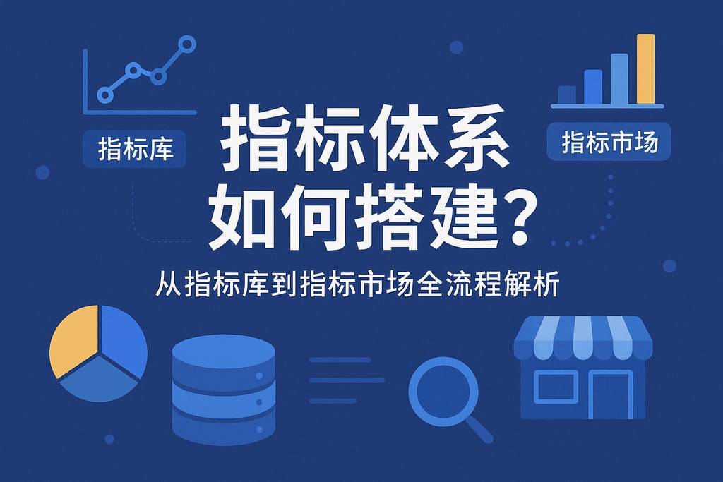 指标体系如何搭建？从指标库到指标市场全流程解析