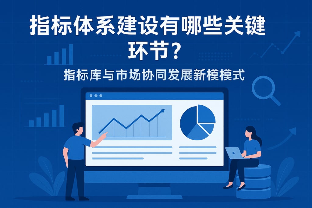 指标体系建设有哪些关键环节？指标库与市场协同发展新模式