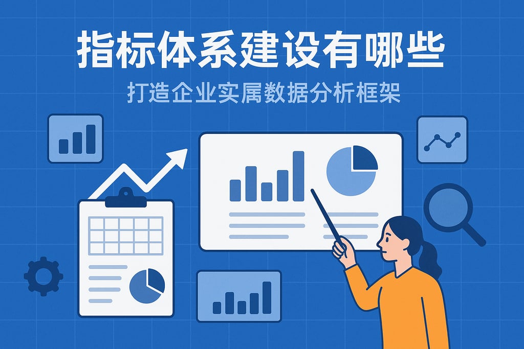 指标体系建设有哪些步骤？打造企业专属数据分析框架