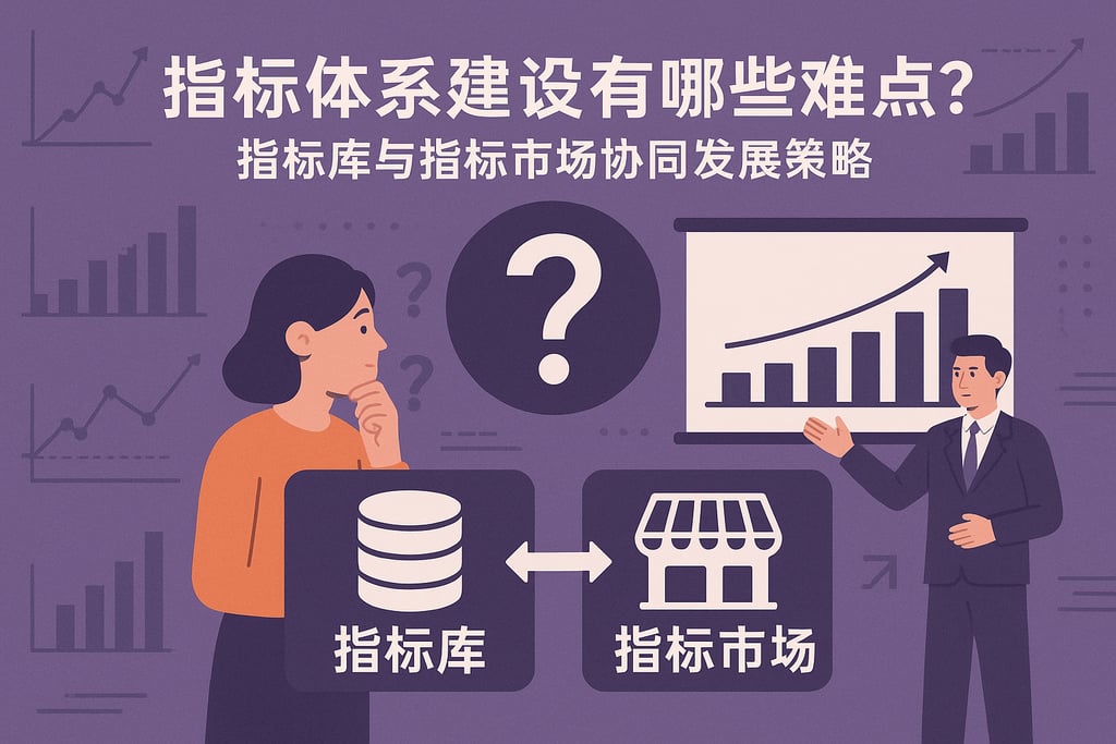 指标体系建设有哪些难点？指标库与指标市场协同发展策略