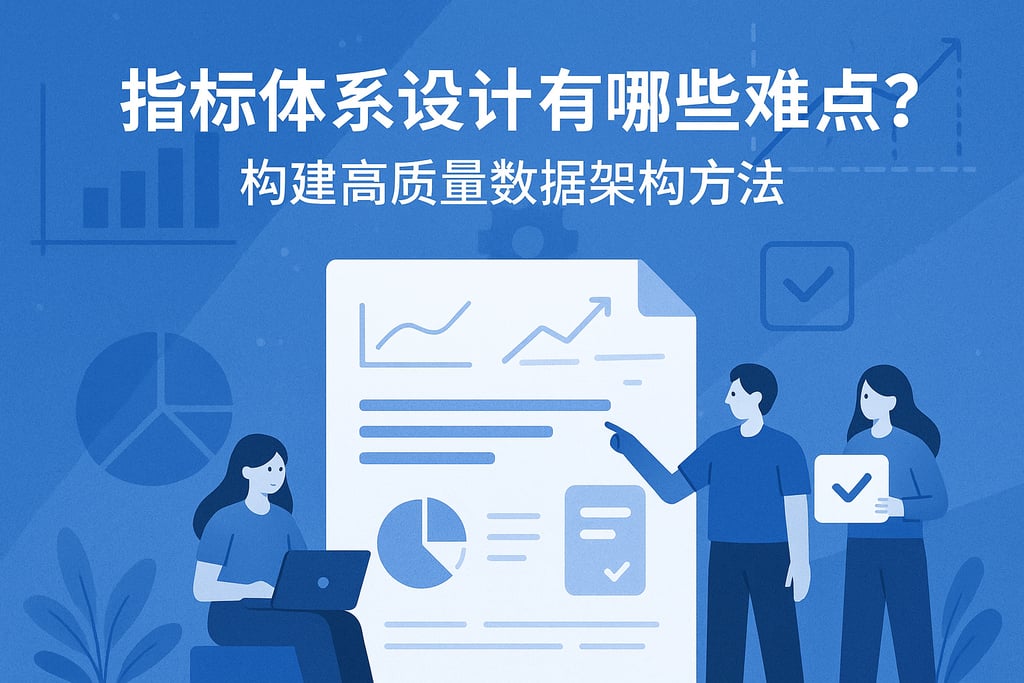 指标体系设计有哪些难点？构建高质量数据架构的方法