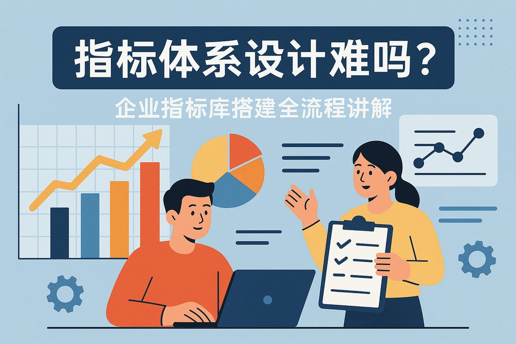 指标体系设计难吗？企业指标库搭建全流程讲解