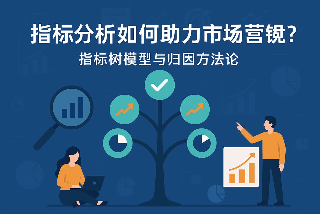 指标分析如何助力市场营销？指标树模型与归因方法论