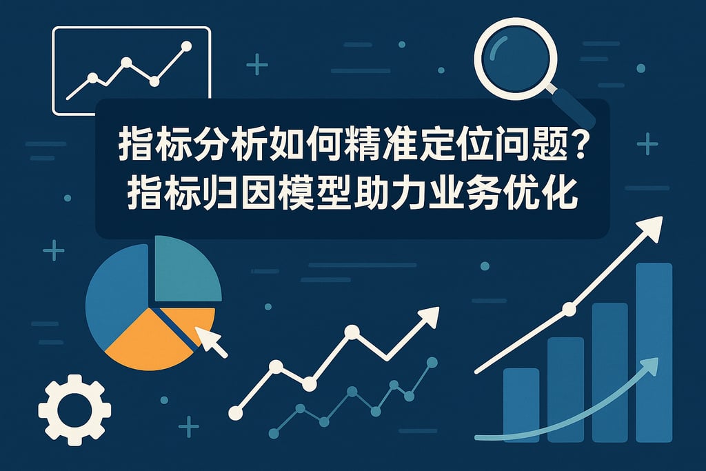 指标分析如何精准定位问题？指标归因模型助力业务优化