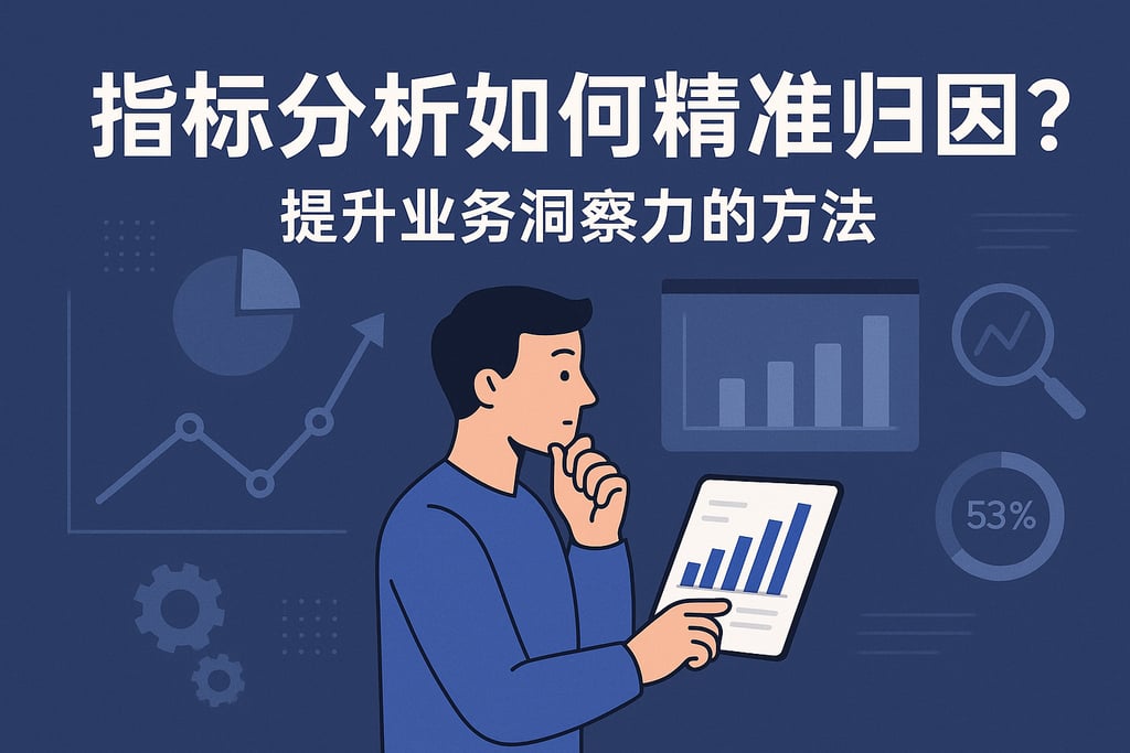 指标分析如何精准归因？提升业务洞察力的方法