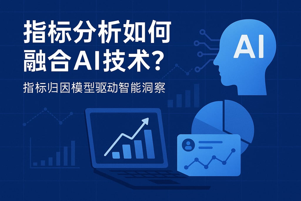 指标分析如何融合AI技术？指标归因模型驱动智能洞察