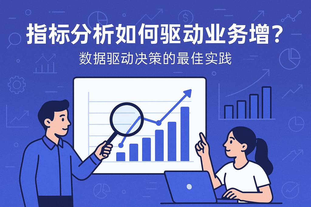 指标分析如何驱动业务增长？数据驱动决策的最佳实践