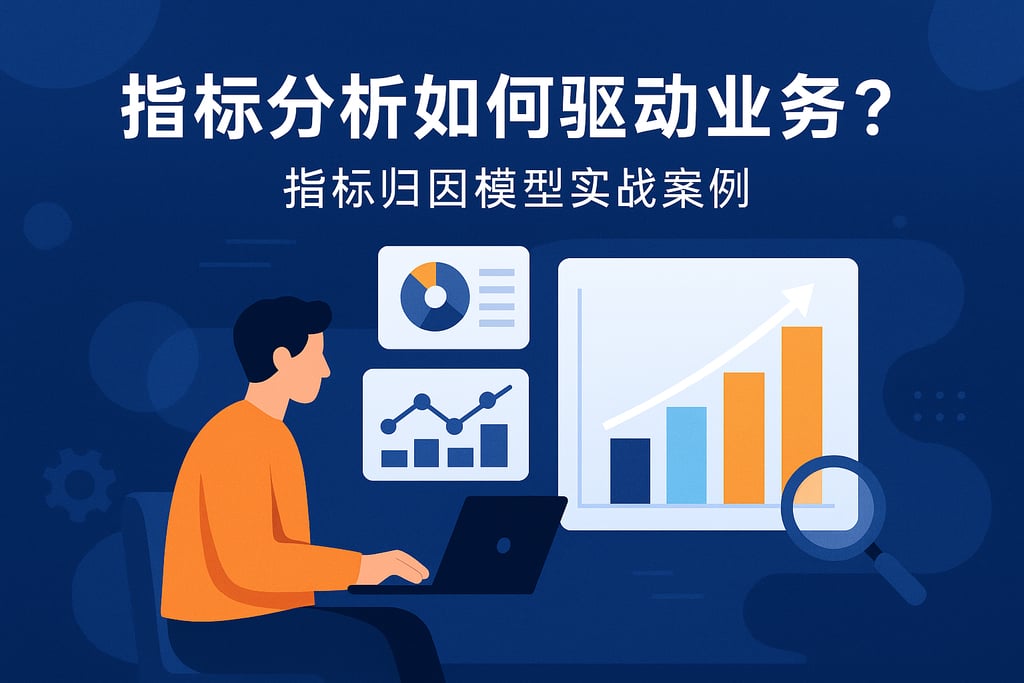 指标分析如何驱动业务？指标归因模型实战案例