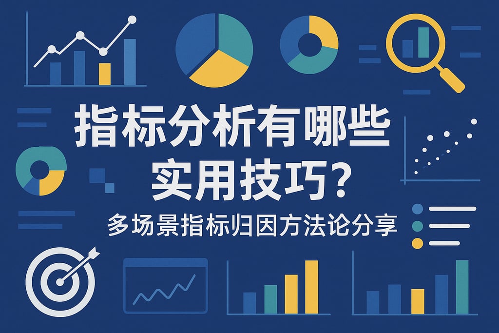 指标分析有哪些实用技巧？多场景指标归因方法论分享