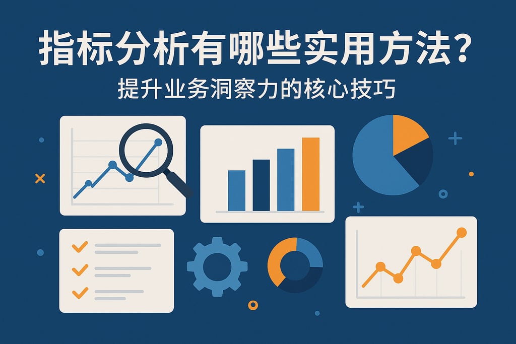 指标分析有哪些实用方法？提升业务洞察力的核心技巧