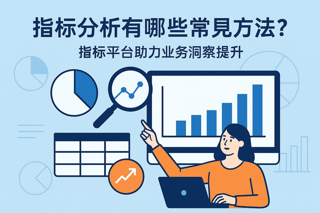 指标分析有哪些常见方法？指标平台助力业务洞察提升