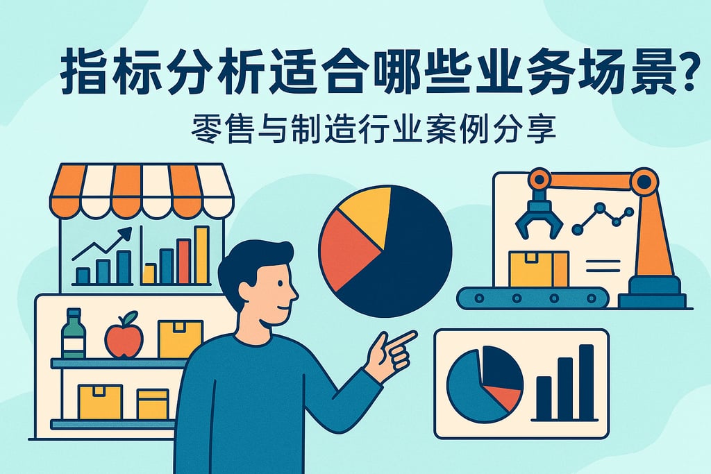 指标分析适合哪些业务场景？零售与制造行业案例分享