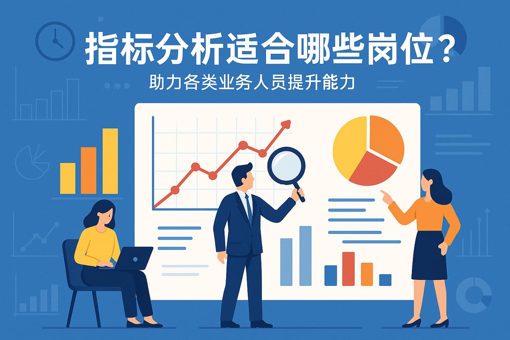 指标分析适合哪些岗位？助力各类业务人员提升能力