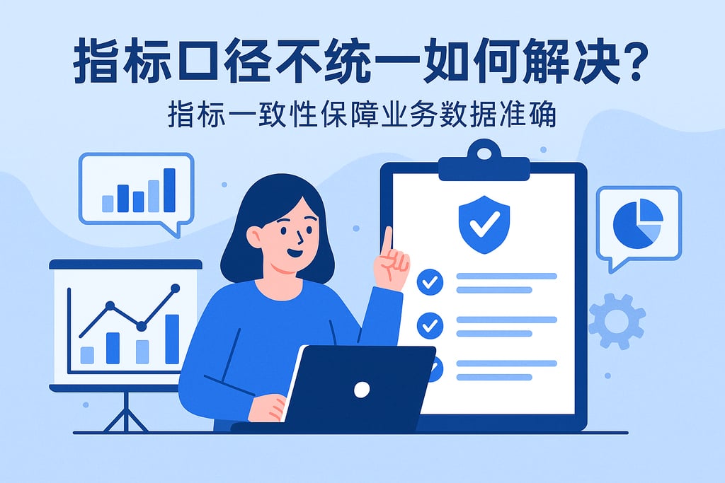 指标口径不统一如何解决？指标一致性保障业务数据准确
