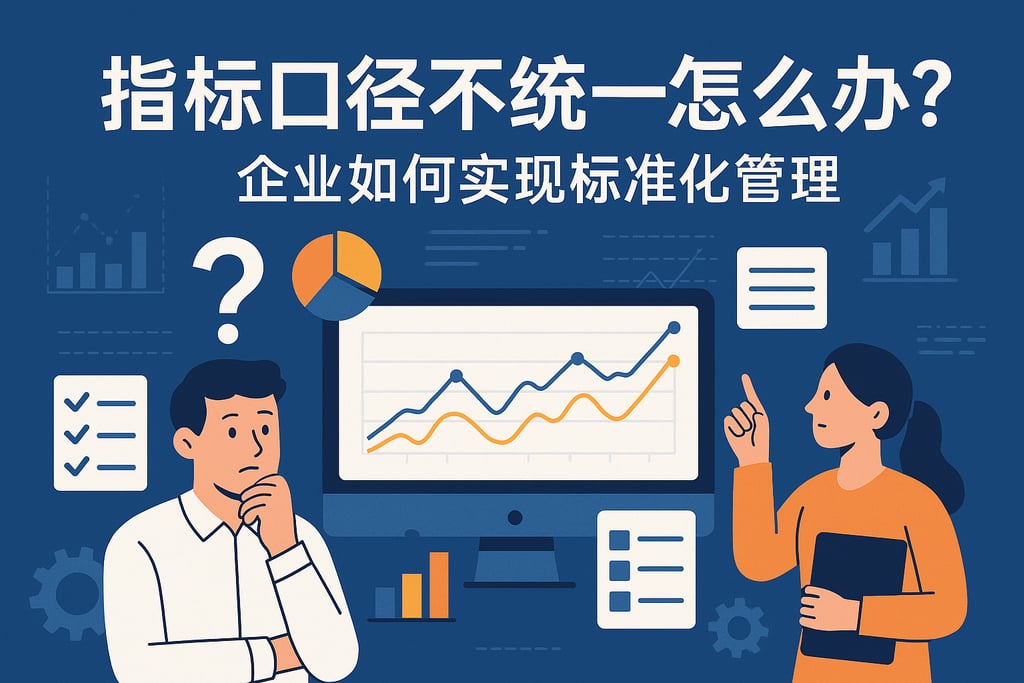 指标口径不统一怎么办？企业如何实现标准化管理