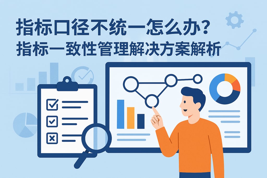 指标口径不统一怎么办？指标一致性管理解决方案解析