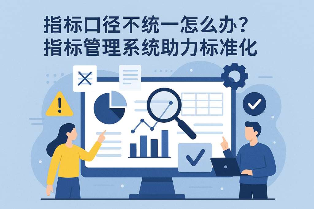 指标口径不统一怎么办？指标管理系统助力标准化