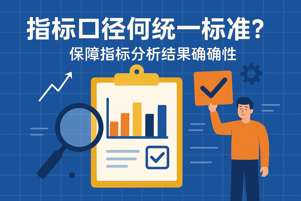 指标口径如何统一标准？保障指标分析结果的准确性