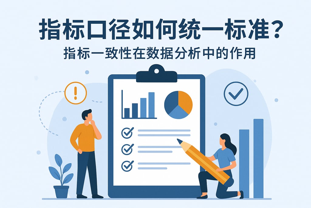 指标口径如何统一标准？指标一致性在数据分析中的作用