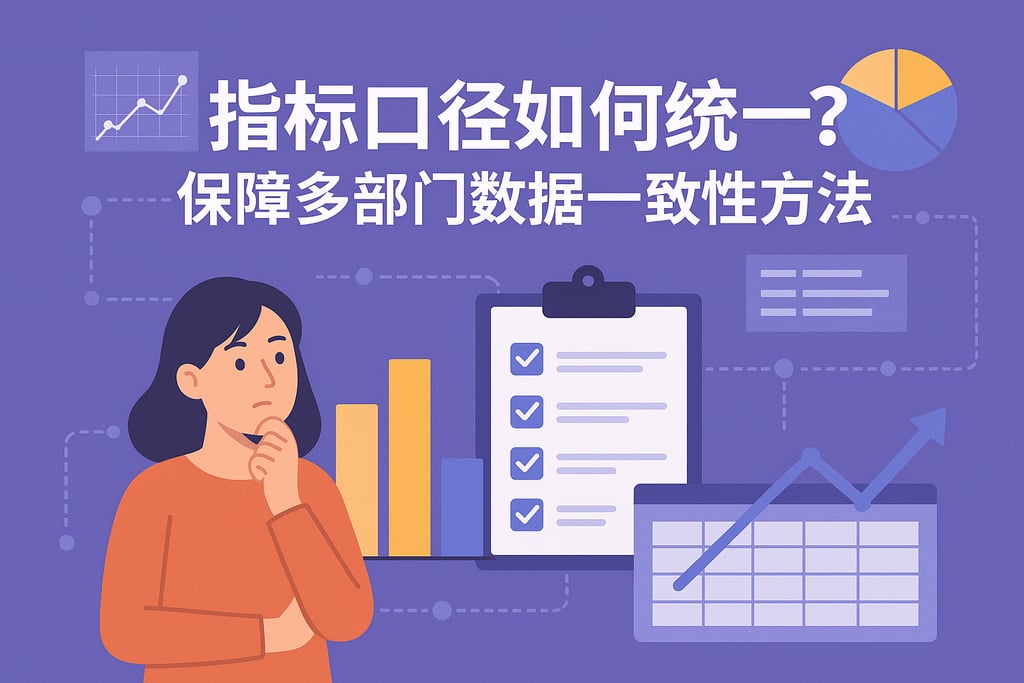 指标口径如何统一？保障多部门数据一致性方法