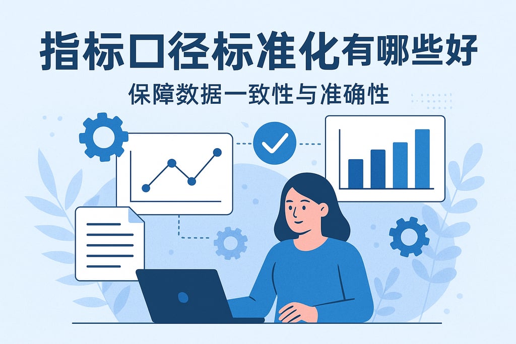 指标口径标准化有哪些好处？保障数据一致性与准确性