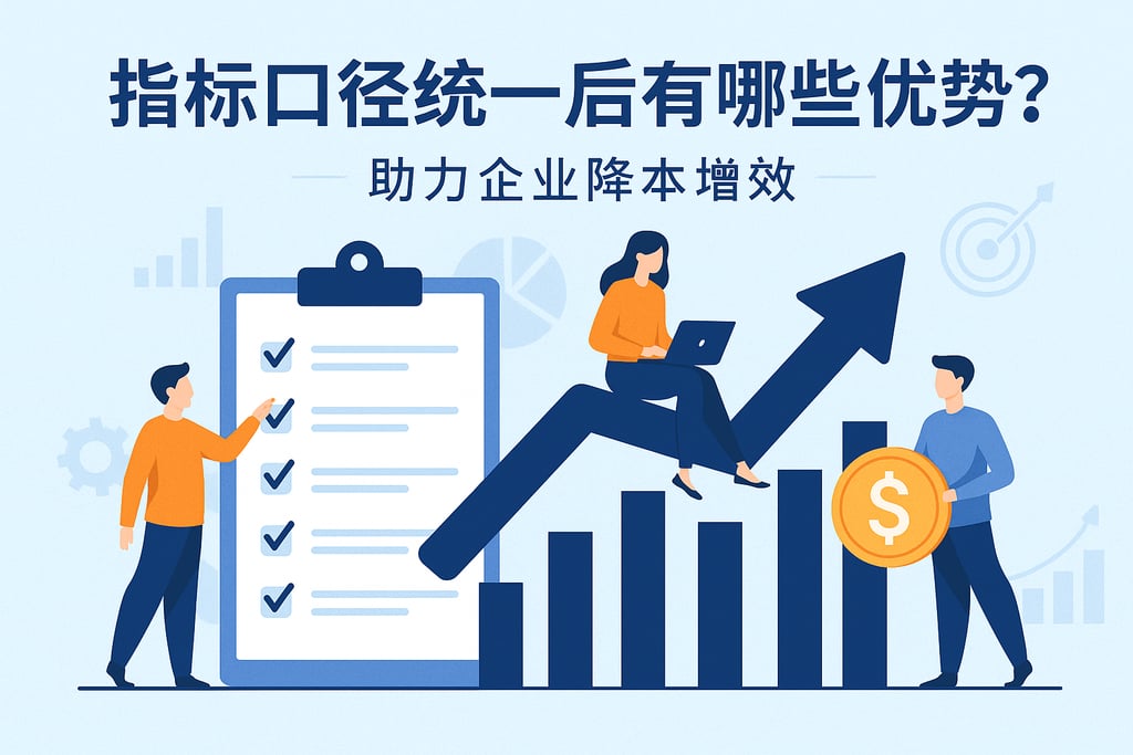 指标口径统一后有哪些优势？助力企业降本增效