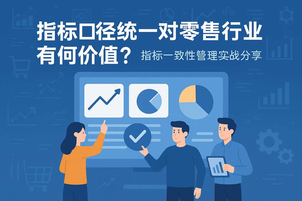 指标口径统一对零售行业有何价值？指标一致性管理实战分享