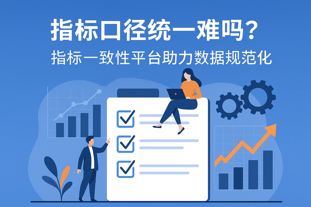 指标口径统一难吗？指标一致性平台助力数据规范化