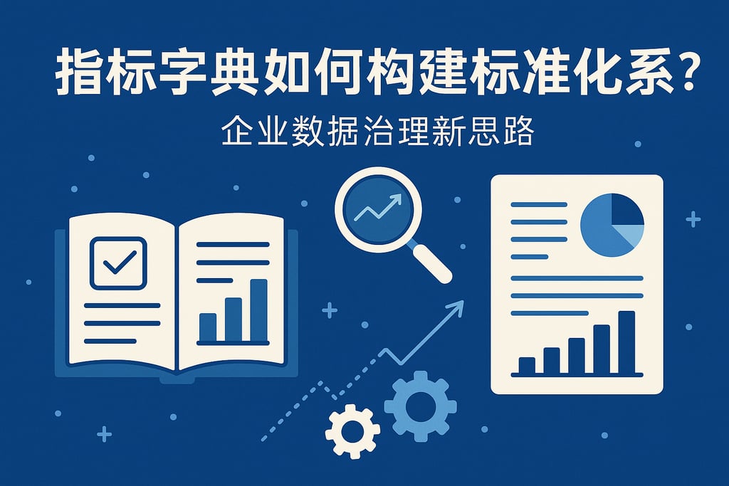 指标字典如何构建标准化体系？企业数据治理新思路