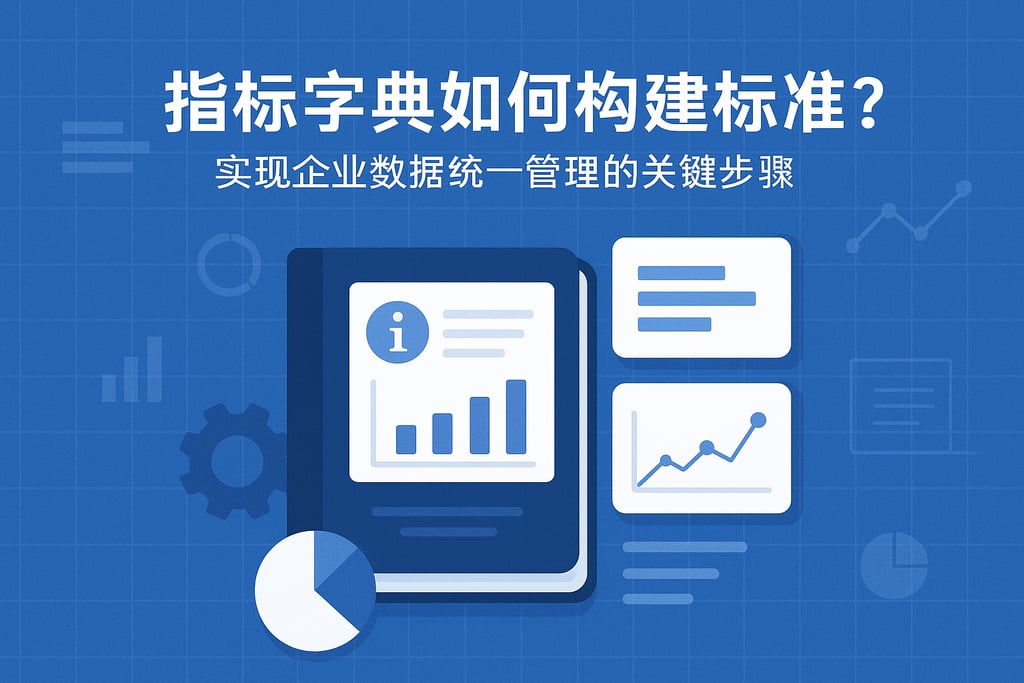 指标字典如何构建标准？实现企业数据统一管理的关键步骤