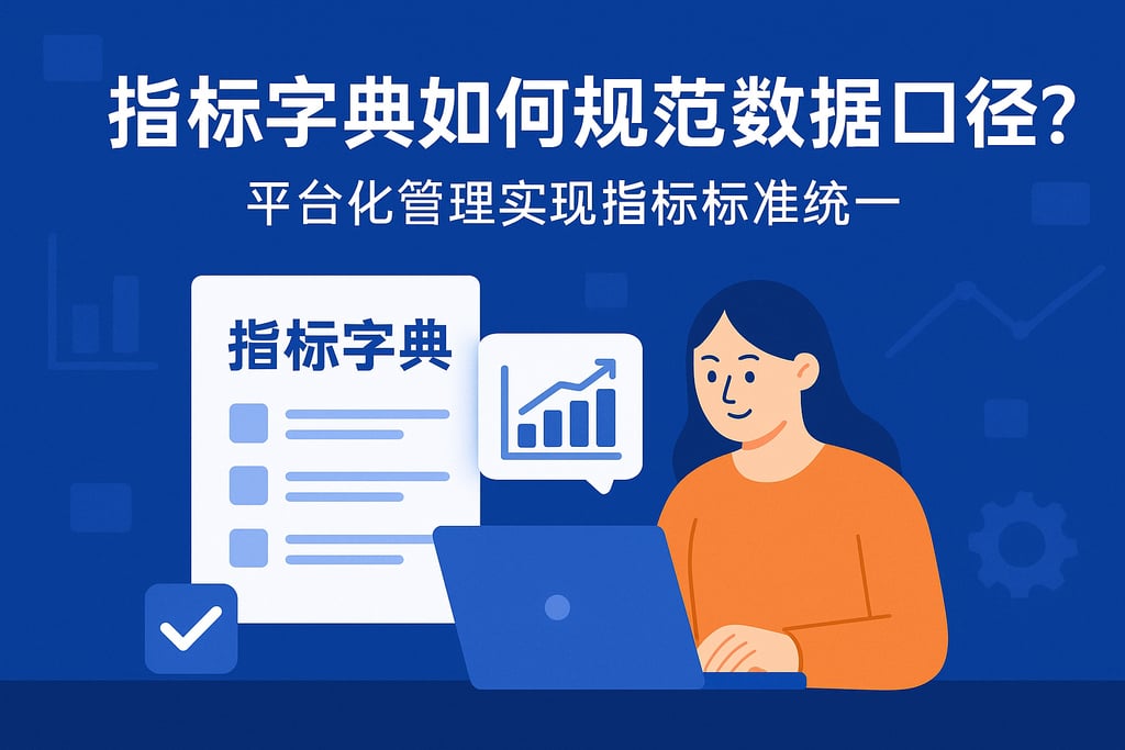 指标字典如何规范数据口径？平台化管理实现指标标准统一