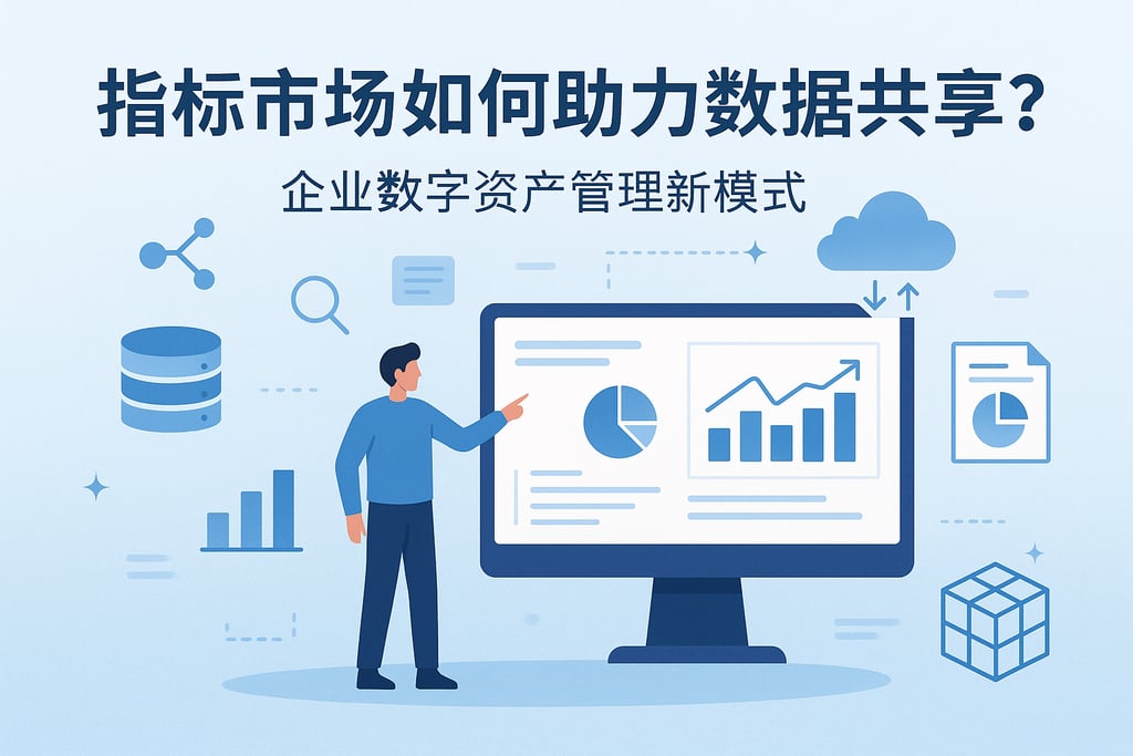 指标市场如何助力数据共享？企业数字资产管理新模式