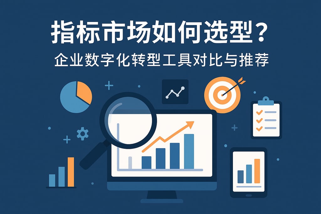 指标市场如何选型？企业数字化转型工具对比与推荐