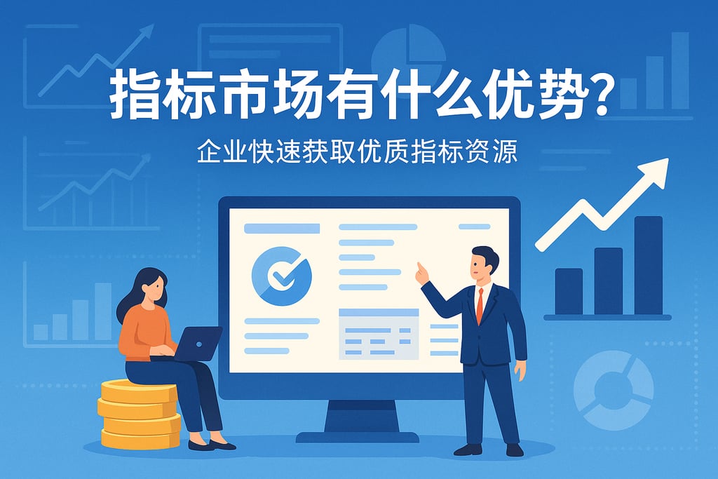 指标市场有什么优势？企业快速获取优质指标资源