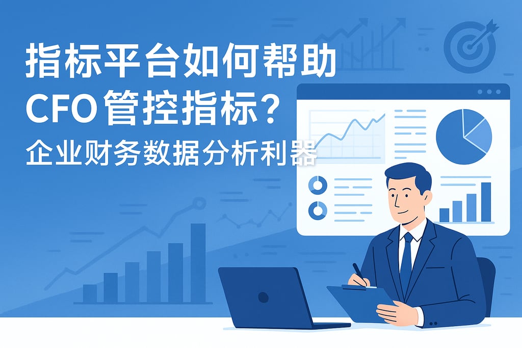 指标平台如何帮助CFO管控指标？企业财务数据分析利器