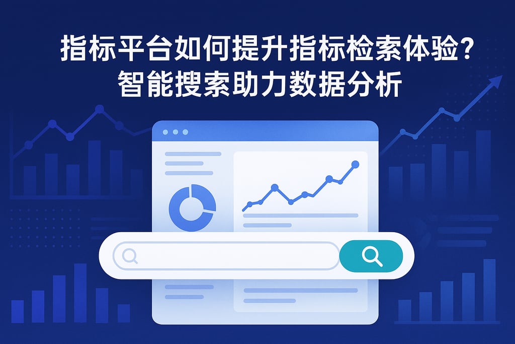 指标平台如何提升指标检索体验？智能搜索助力数据分析