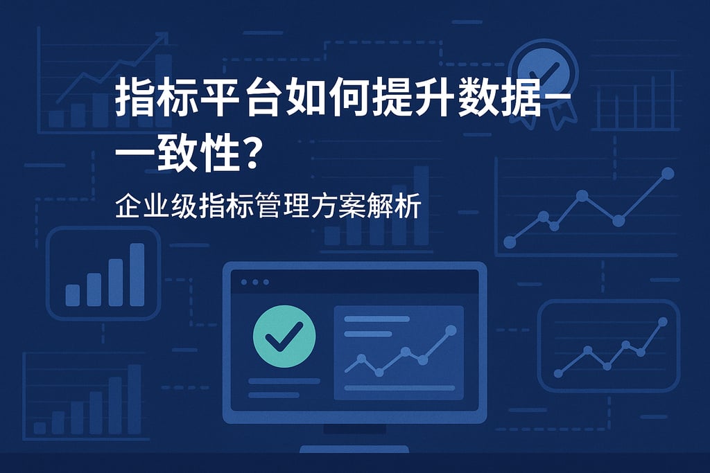 指标平台如何提升数据一致性？企业级指标管理方案解析
