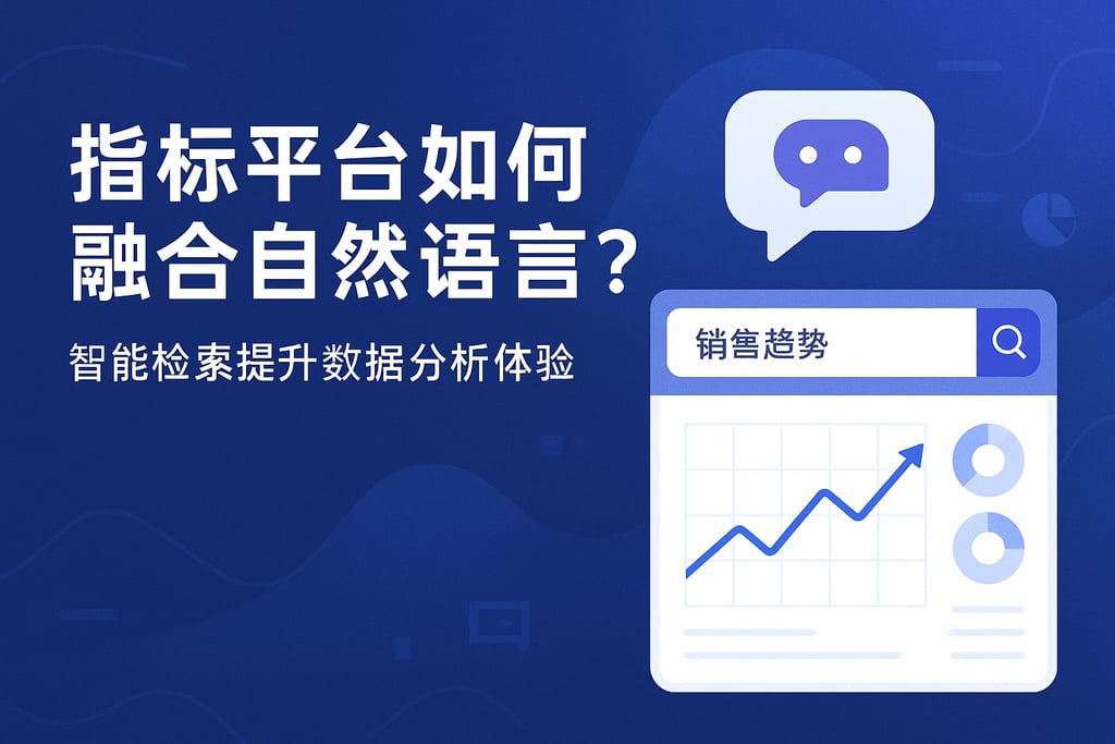 指标平台如何融合自然语言？智能检索提升数据分析体验