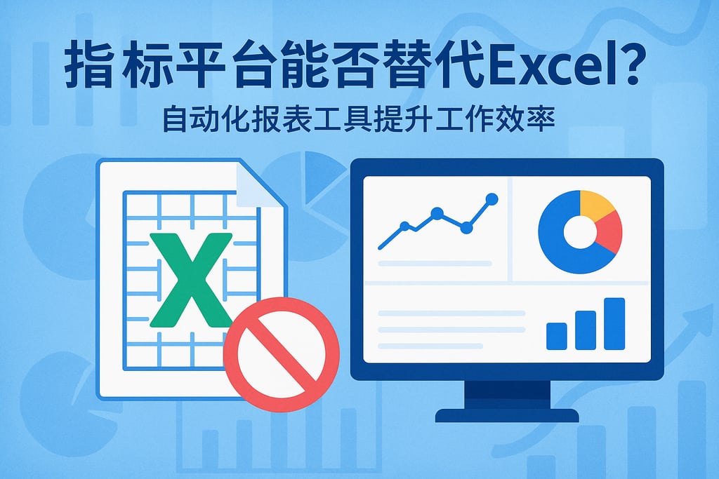 指标平台能否替代Excel？自动化报表工具提升工作效率