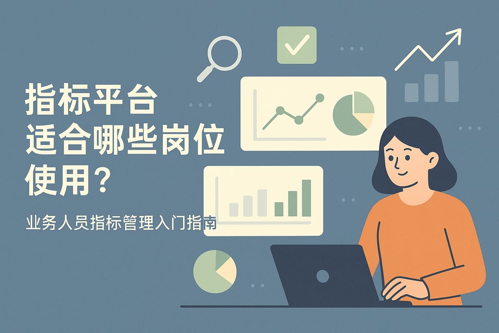 指标平台适合哪些岗位使用？业务人员指标管理入门指南