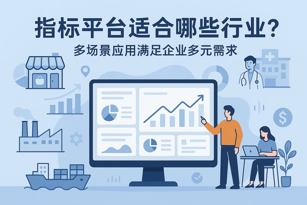 指标平台适合哪些行业？多场景应用满足企业多元需求
