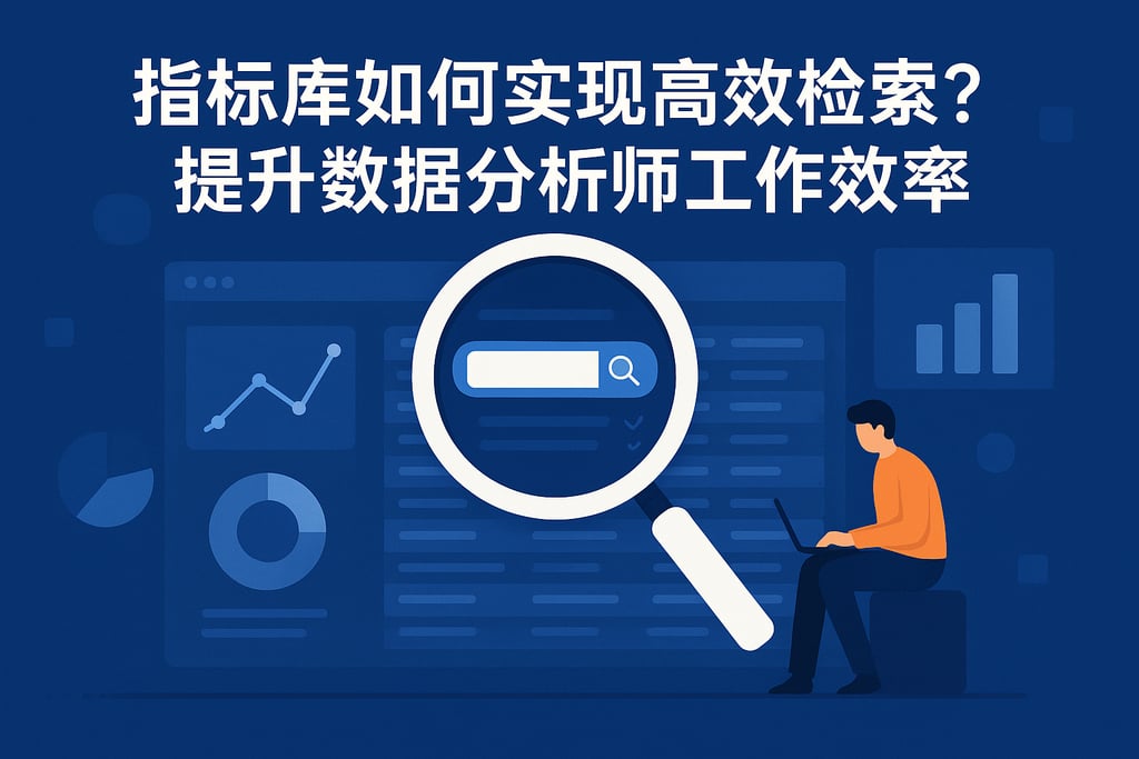 指标库如何实现高效检索？提升数据分析师工作效率