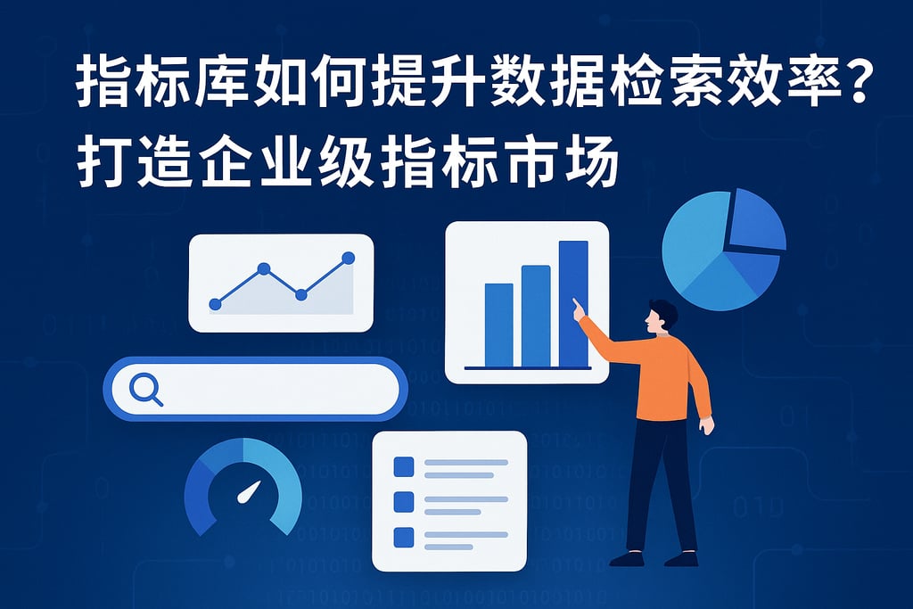 指标库如何提升数据检索效率？打造企业级指标市场