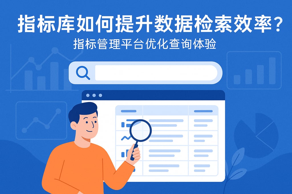 指标库如何提升数据检索效率？指标管理平台优化查询体验