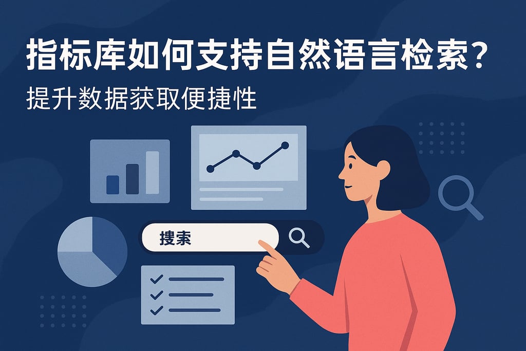 指标库如何支持自然语言检索？提升数据获取便捷性