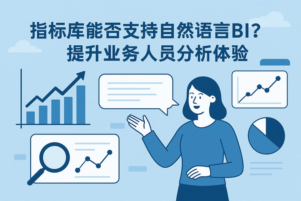 指标库能否支持自然语言BI？提升业务人员分析体验