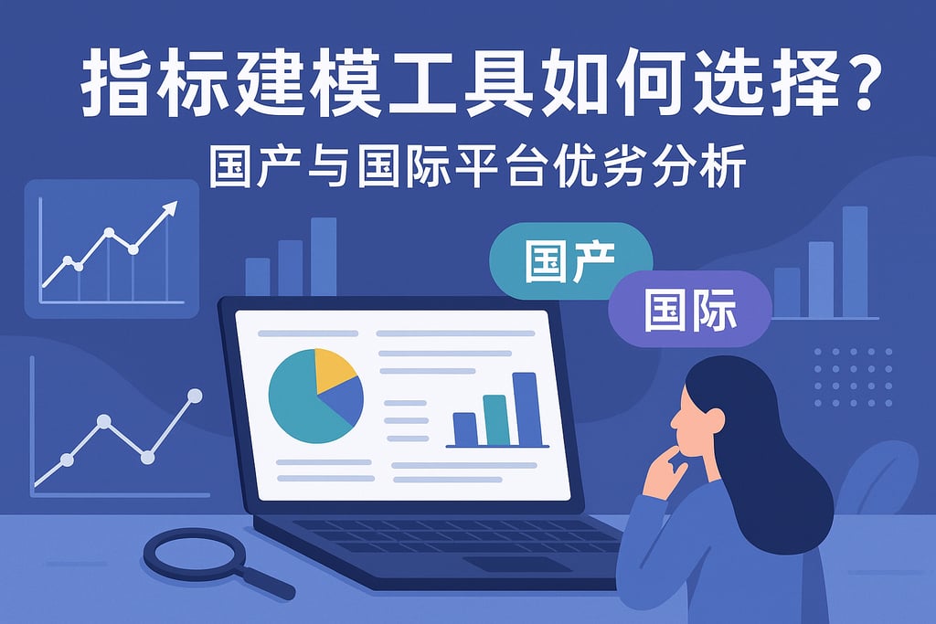 指标建模工具如何选择？国产与国际平台优劣分析